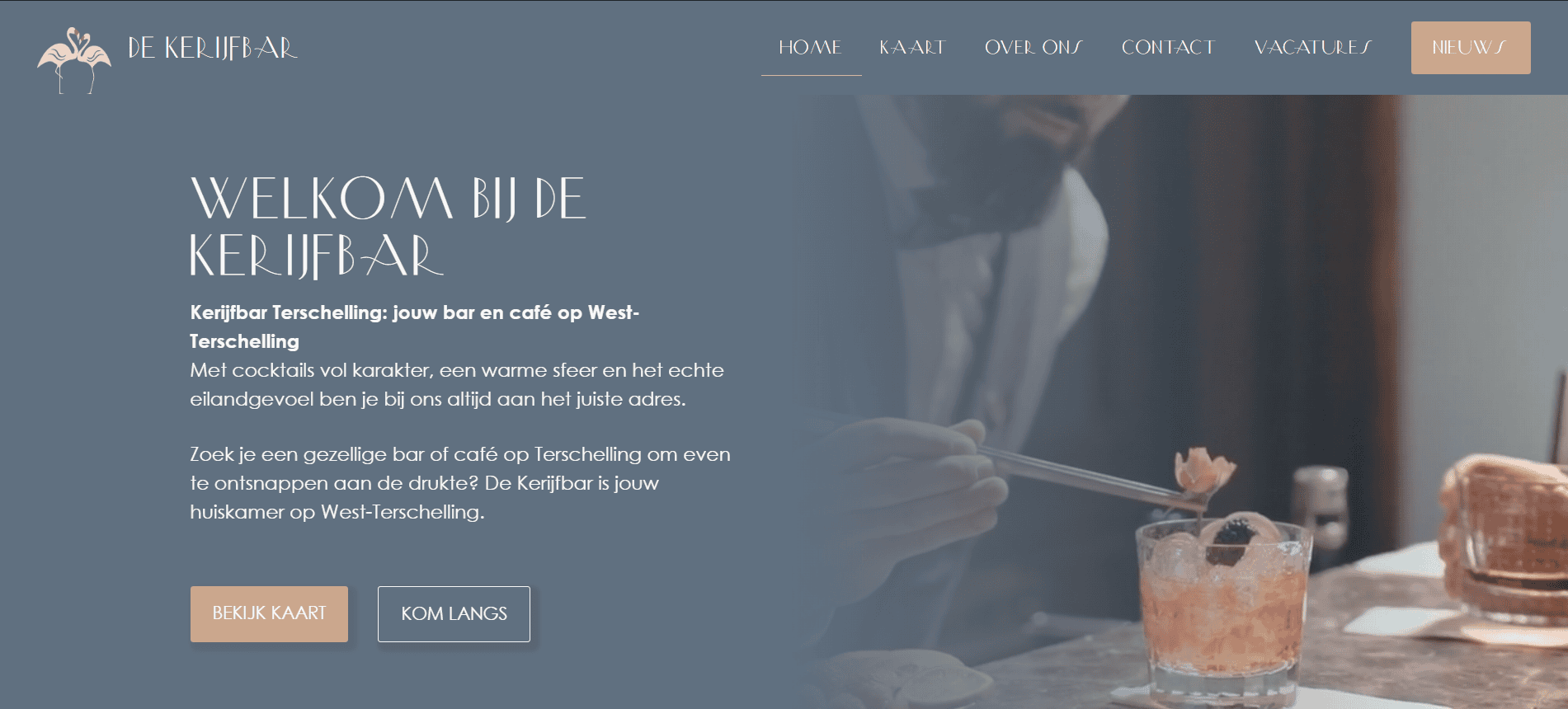 Nieuwe website Kerijfbar op Terschelling